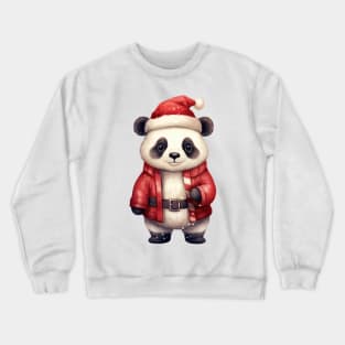 Santa Panda Crewneck Sweatshirt